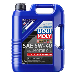 LIQUI MOLY Synthoil Premium Motor Oil SAE 5W40 (2041): Fits Most Scion Models