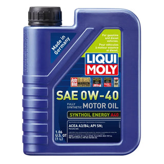 LIQUI MOLY Synthoil Energy A40 Motor Oil SAE 0W40: Fits Most Scion Models