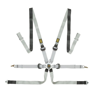 OMP Racing One-D 6 Point Harness 2" Snap In: Fits Most Models