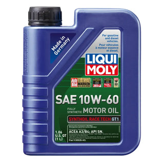 LIQUI MOLY Synthoil Race Tech GT1 Motor Oil SAE 10W60 (2068): Fits Most Scion Models