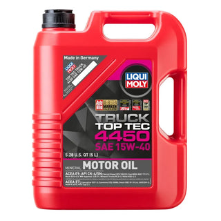 LIQUI MOLY Top Tec Truck 4450 Motor Oil SAE 15W40: Fits Most Models