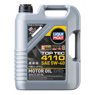 LIQUI MOLY Top Tec 4110 Motor Oil SAE 5W40: Fits Most Models