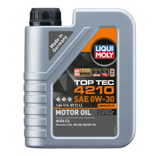 LIQUI MOLY Top Tec 4210 Motor Oil SAE 0W30: Scion xA 2004 - 2005 & Scion xB 2004 - 2005