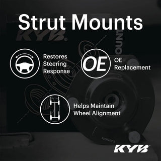 KYB Strut Mount Rear Upper (REAR): Scion xA 2004 - 2006 & Scion xB 2004 - 2006
