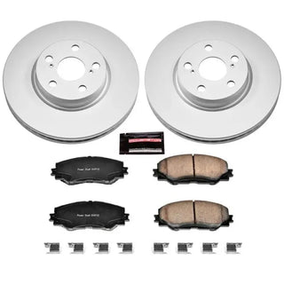 PowerStop Z17 Evolution Geomet Coated Brake Kit (FRONT): Scion xD 2008 - 2014