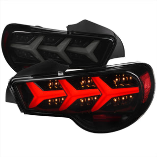 Spec D Lambo Style Sequential LED Tail Lights: Fits 13-16 FR-S & BRZ