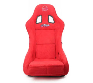 NRG Prisma Ultra Fixed Back Racing Seat w/ Gold Flake Shell: Fits Most Models