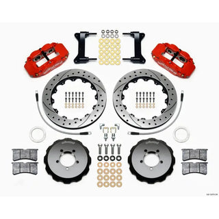 Wilwood Narrow Superlite 6R Front Hat Kit (FRONT): Fits Most BRZ/FR-S/86 Models