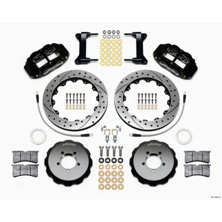Wilwood Narrow Superlite 6R Front Hat Kit (FRONT): Fits Most BRZ/FR-S/86 Models (2013-17) D
