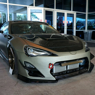 Spec D Projector Headlights w/ Sequential Signal (Matte Black): Scion FRS 2013 - 2016