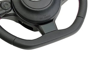 HKS Direct Fit Steering Wheel: Subaru BRZ (17-20), Toyota GR86 (22-25) & GT86 (17-20) w/ Leather