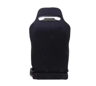 NRG Reclinable Bucket Seat (PAIR): Fits Most Models w/ Red Stitching