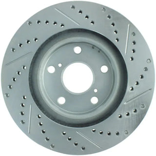 StopTech SportStop Slotted & Drilled Front Right Rotor: Scion tC 2011 - 2016 (tC2)