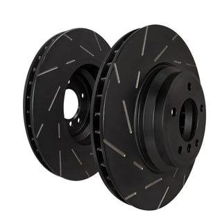 EBC USR Slotted Front Brake Rotors (PAIR): Toyota GR Supra 2.0L 2020 - 2026