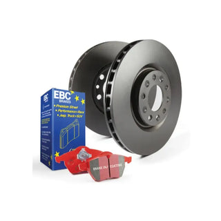 EBC S12 Brake Pads and Rotors Kit (REAR): Toyota GR Supra 2020 - 2026 (w/ 13.6" Rotors)