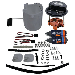 DeatschWerks X2 Pump Module w/ Dual DW420: Scion FR-S (12-16) & Subaru BRZ (12-20)