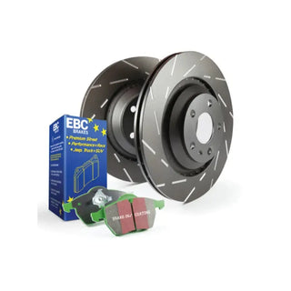 EBC S2 Brake Pads and Rotors Kit (REAR): Toyota GR Supra 2020 - 2026 (w/ 13" Rotors)