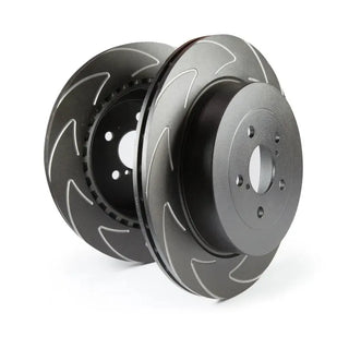 EBC BSD Slotted Rear Brake Rotors (PAIR): Scion xB (08-15), iM (16) & Corolla iM (17-18)