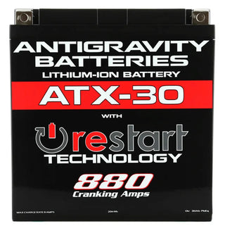 Antigravity Batteries Lithium Ion Car Battery: Fits Most Models w/ Re-Start Technology 880CCA