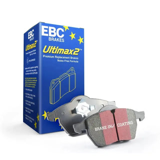 EBC Ultimax2 Rear Brake Pads (REAR): Fits Most BRZ/FR-S/86/GR86 Models w/ Solid Rotors