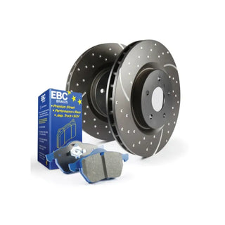 EBC S6 Brake Pads and Rotors Kit (FRONT): Scion xA / xB 2004 - 2006