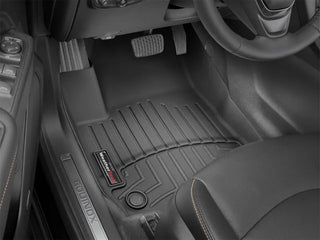 WeatherTech FloorLiner Front Floor Mats (Black): Toyota GR86 (22-26) / Subaru BRZ (22-25)