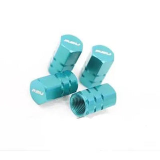 Project Mu Valve Stem Caps (FRONT AND REAR): Fits Most Models
