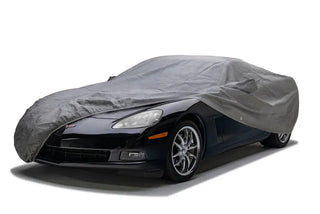 Covercraft Custom 5-Layer Indoor Car Cover: Toyota GR Supra 2020 - 2024 w/ Mirrors Gray
