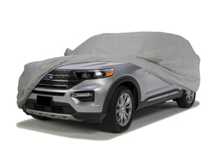 Covercraft Custom 3-Layer Moderate Climate Car Cover: Toyota GR Supra 2020 - 2024 w/ Mirrors Gray
