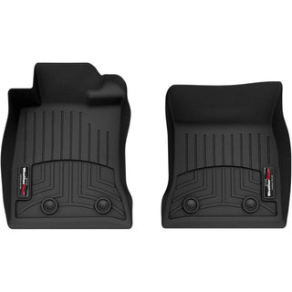 WeatherTech FloorLiner Front Floor Mats (Black): Toyota GR86 (22-26) / Subaru BRZ (22-25)
