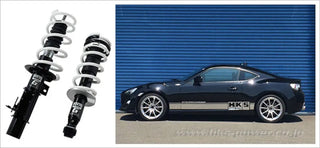 HKS Hipermax G Full Strut/Spring Kit: Toyota 86 (17-20), Subaru BRZ (13-20) & Scion FR-S (13-16)