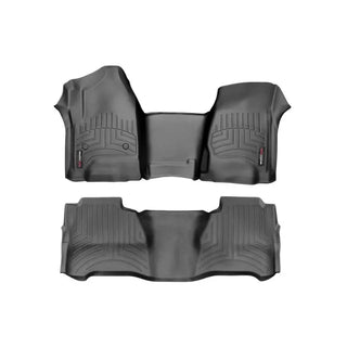 WeatherTech FloorLiner Front and Rear Floor Mats (Black): Scion xB 2004 - 2006