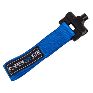 NRG Tow Strap: Fits Most BRZ/FR-S/86 Models (Blue Finish)