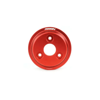 Perrin Water Pump Pulley (Red): Toyota GR86 & Subaru BRZ 2.4L 2022 - 2026