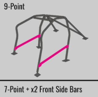 Cusco SFTY21 Roll Cage (FRONT AND REAR): Subaru BRZ (13-20), Toyota 86 (17-20) & Scion FR-S (13-16)