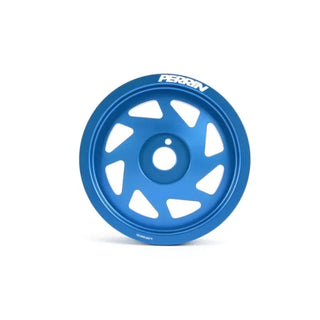 Perrin Lightweight Crank Pulley (Blue): Scion FRS (13-16) / Subaru BRZ (13-20) / Toyota 86 (17-20)