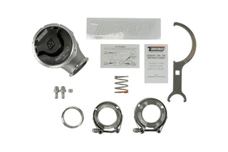 Turbosmart GenV HyperGate45CG External Wastegate: 26psi Black 45mm High Pressure Compressed Gas