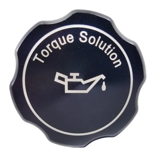 Torque Solution Billet Oil Cap (Black): Subaru BRZ (13-17) & Toyota 86 (17)