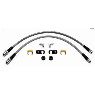 Wilwood Stainless Front Brake Line Kit: Scion xA 04-06 (Only with Wilwood Big Brake Kit)