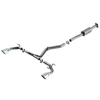 Borla ATAK Cat-Back Exhaust System (Polished Tips): Toyota GR86 & Subaru BRZ 2.4L 2022 - 2024