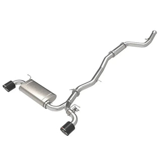 Takeda Cat-Back Exhaust System (w/ Carbon Fiber Tips): Toyota GR Supra 2.0L Turbo 2021 - 2024