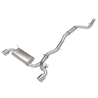 Takeda Cat-Back Exhaust System (w/ Polished Tips): Toyota GR Supra 2.0L Turbo 2021 - 2024