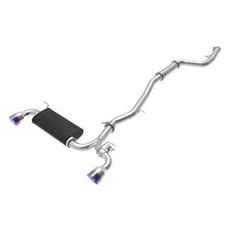 Takeda Cat-Back Exhaust System (w/ Titanium Tips): Toyota GR Supra 3.0L Turbo 2020 - 2024