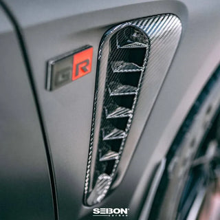Seibon Carbon Fiber Fender Vents: Toyota GR Corolla 2023