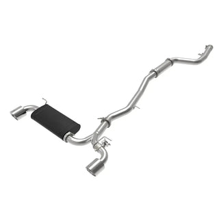 Takeda Cat-Back Exhaust System (w/ Polished Tips): Toyota GR Supra 3.0L Turbo 2020 - 2024