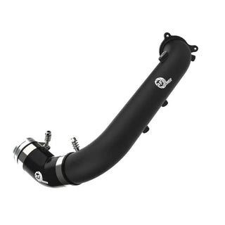 AFE BladeRunner Hot Charge Pipe (Black): Toyota GR Supra 2.0L Turbo 2021 - 2024