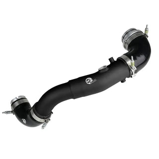 AFE BladeRunner Aluminum Hot Charge Pipe (Black): Toyota GR Supra 3.0L Turbo 2020 - 2024