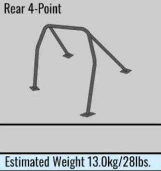 Cusco 4pt Safety21 Steel Roll Cage: Fits Subaru BRZ 13-20, Scion FR-S 13-16, Toyota 86 17-20