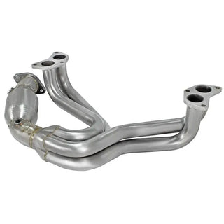 aFe Twisted Steel Long Tube Header w/Cat: Fits Most Subaru BRZ & Toyota 86 2.0L