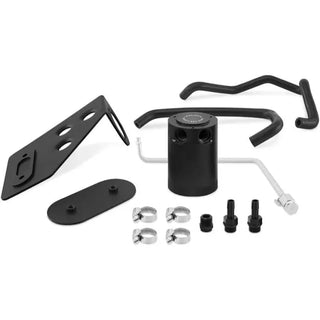 Mishimoto Baffled Oil Catch Can Kit - Black: Toyota Supra GR 3.0L 2020-2024